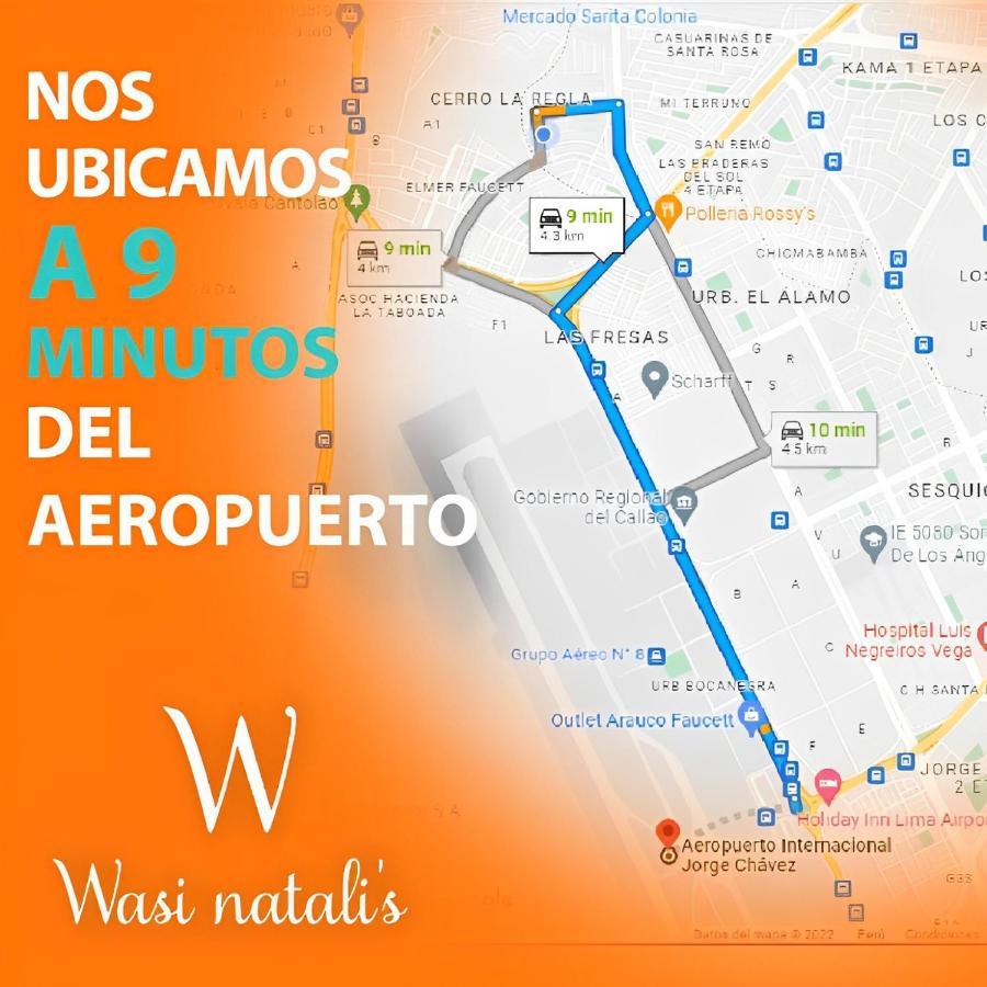 Wasi Natali's - Apartamento Privado - A 10 Minuto Del Aeropuerto Lima